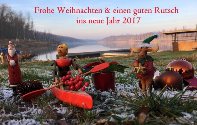 Frohes Fest, Weihnachtliche Grüße vom Osendorfer See