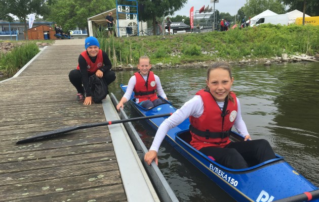 Mit 2x Gold und jeweils 1x Silber und Bronze zurück aus Brandenburg