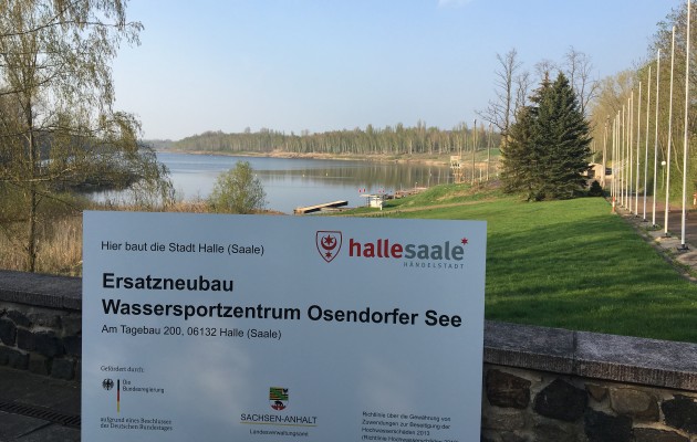 BAUBEGINN am OSENDORFER SEE