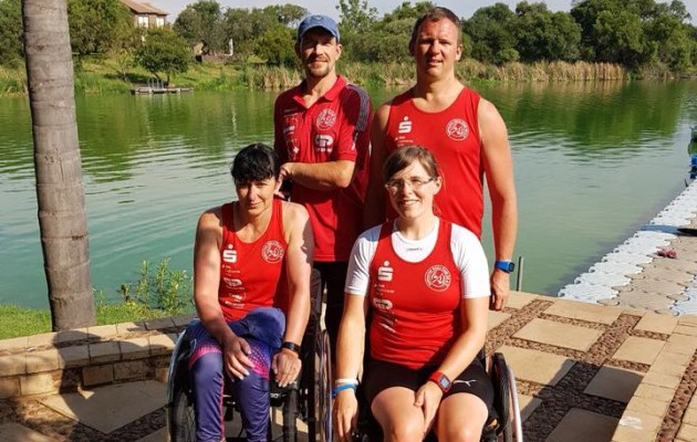 Trainingslager der Parakanuten in Südafrika
