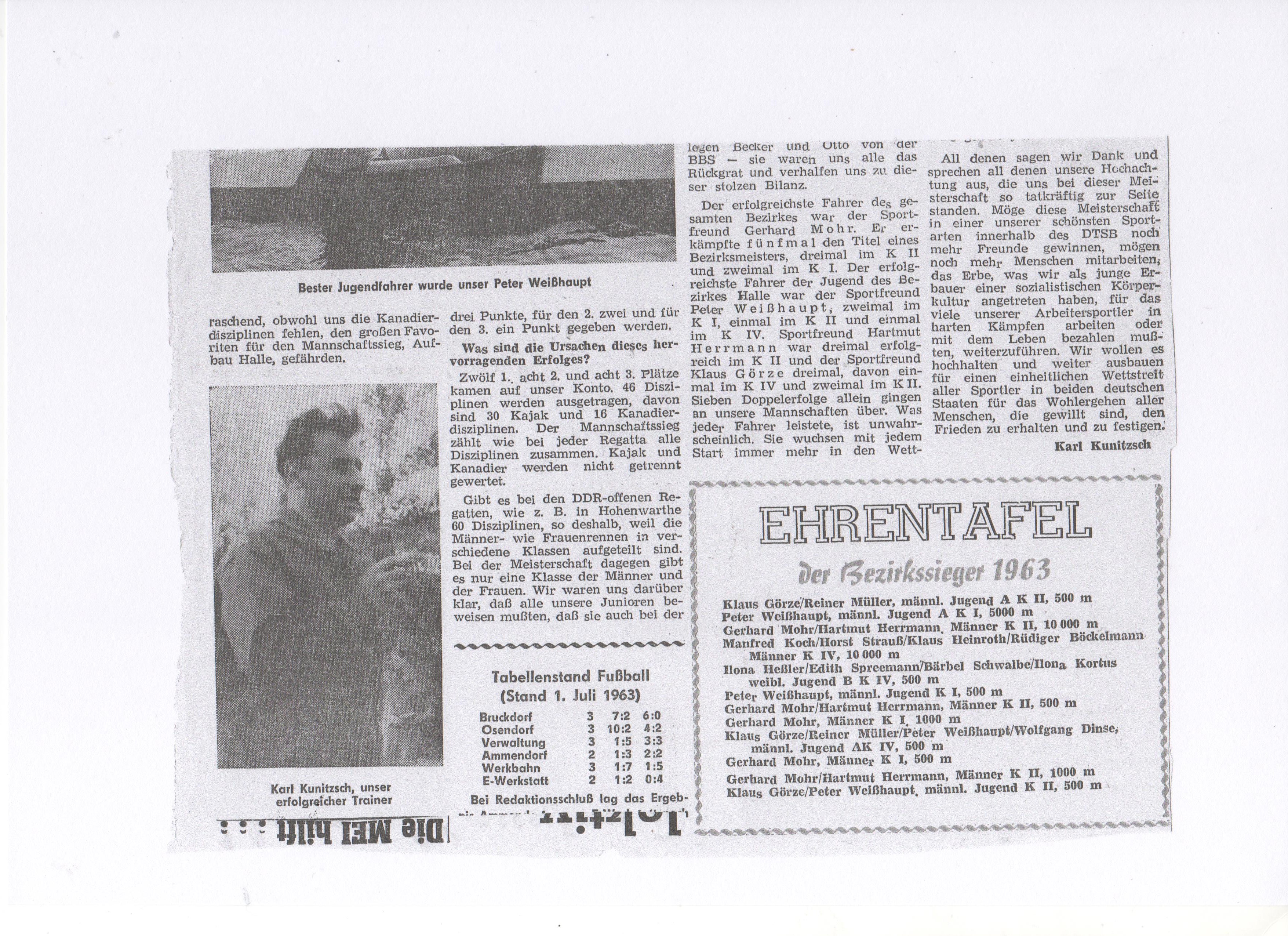 1963-06-24 Unsere Kanuten übertrafen sich selbst, Ehrentafel 2