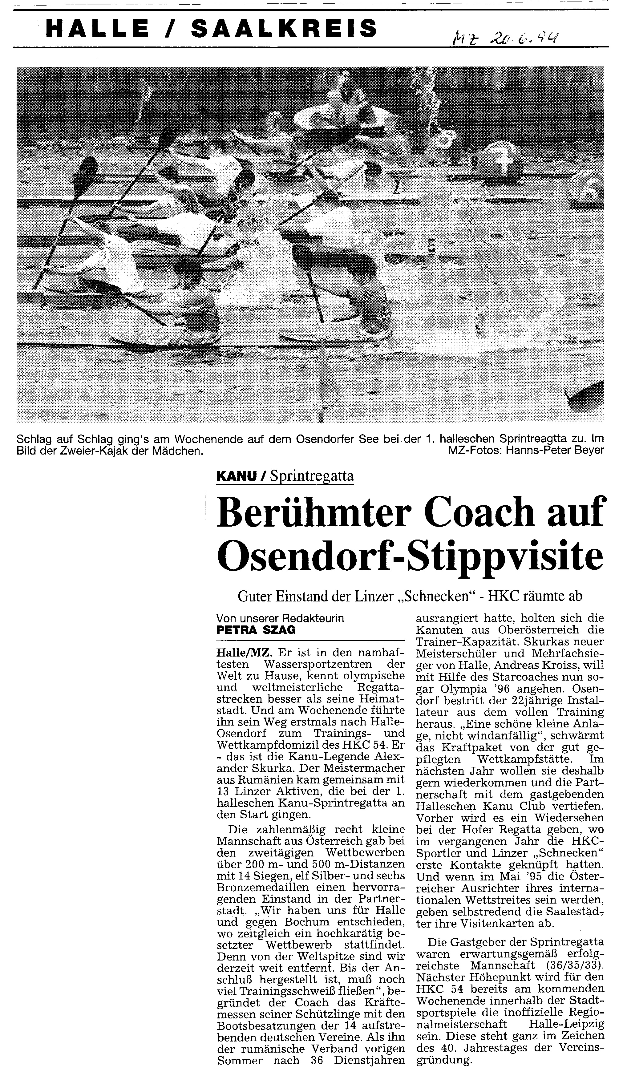 1994-06-20 MZ Berühmter Coach auf Osendorf-Stippvisite