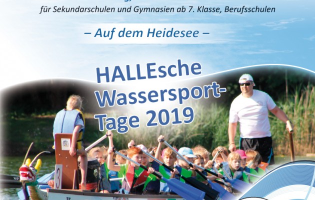 Einladung Sparkassencup der Schulen im Drachenboot am 1.-2.07.2019 auf dem Heidesee