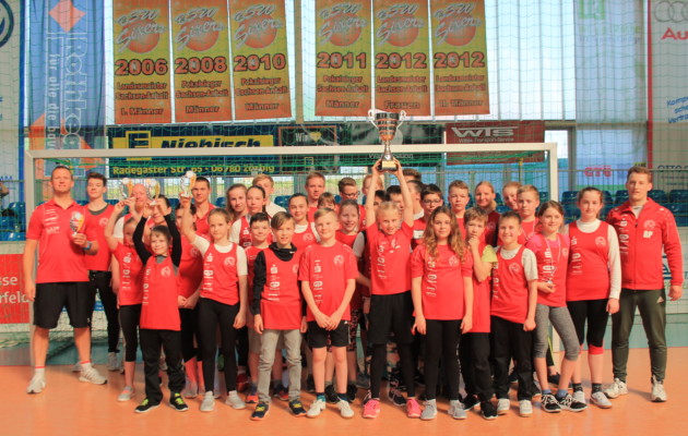 Der Hallesche Kanu-Club gewinnt zum dritten Mal in Folge den Athletikwettkampf vom KC Jeßnitz.