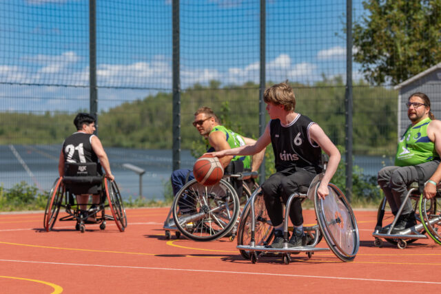 Rollstuhlbasketballturnier